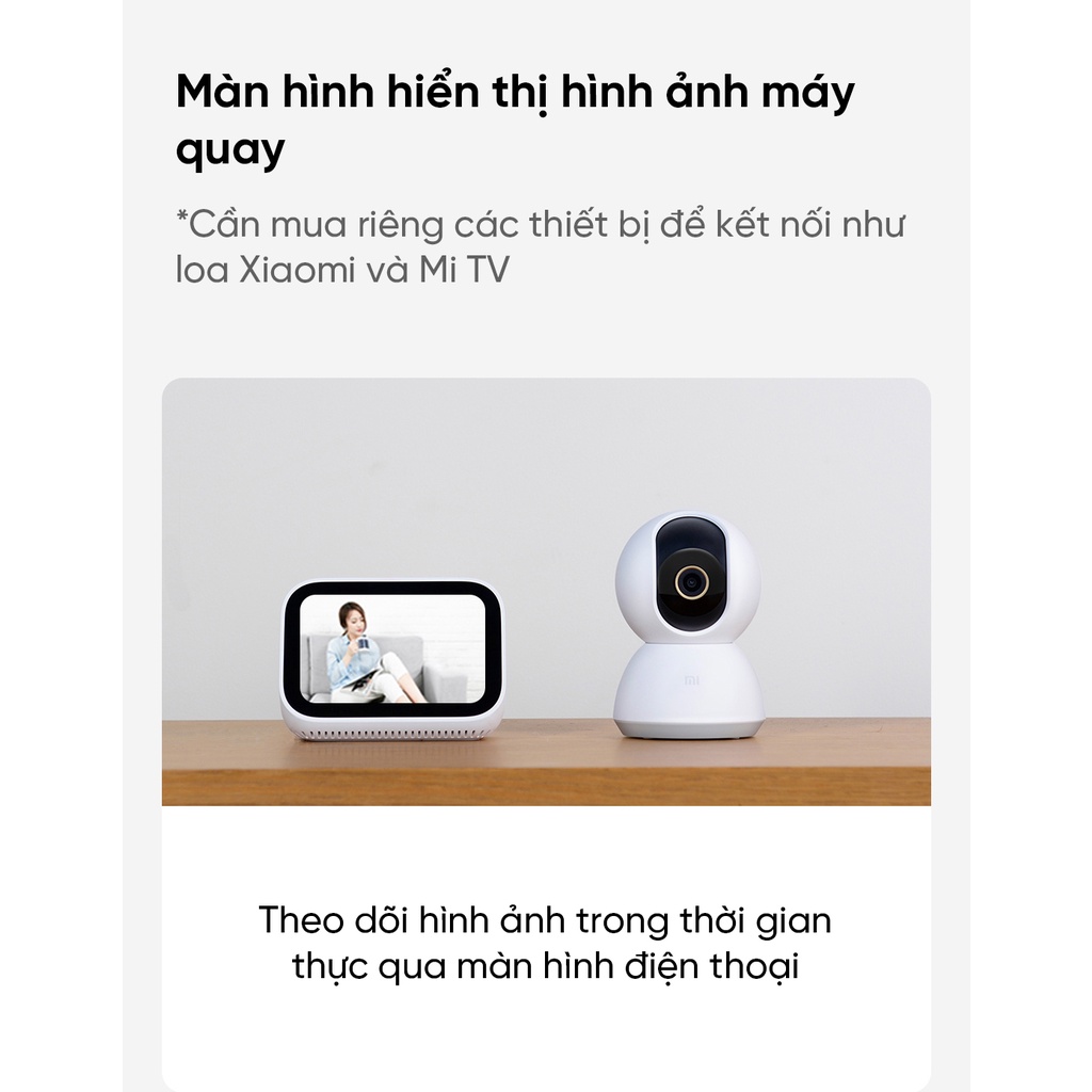 [Mã 159ELSALE hoàn 7% xu đơn 300K] Camera IP Xiaomi PRO 2K MJSXJ09CM - Bản quốc tế DGW