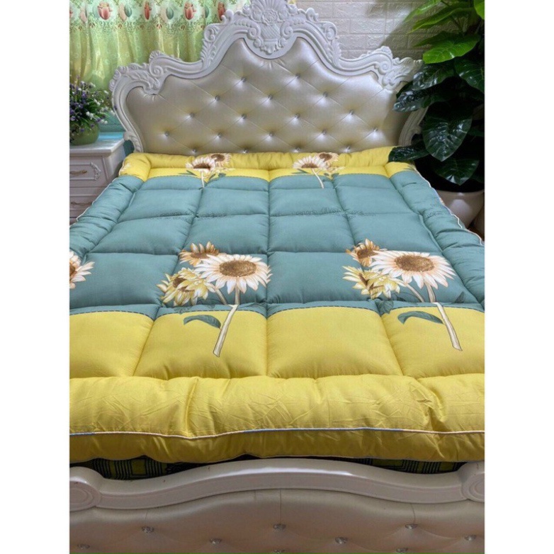 Nệm Topper Tấm làm mềm đệm cotton Hàn Quốc ,Đệm Topper dày 6-8cm tiện nghi cao cấp gấp gọn gàng mẫu mới 2022