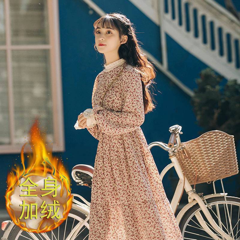 Váy bầu thu đông new màu dài tay  max xinh , size 40 -70kg