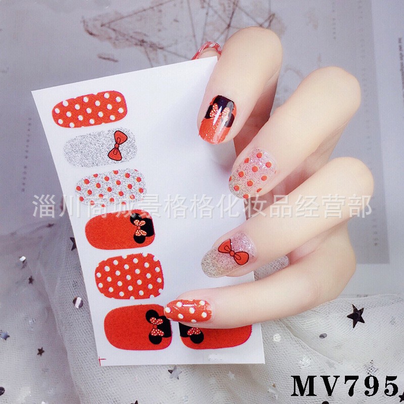 Dán Móng Tay Trang Trí 3D (Phần 2)