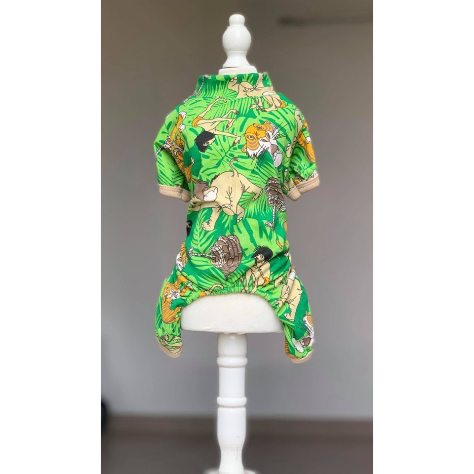 áo quần jumsuit cho chó mèo baby