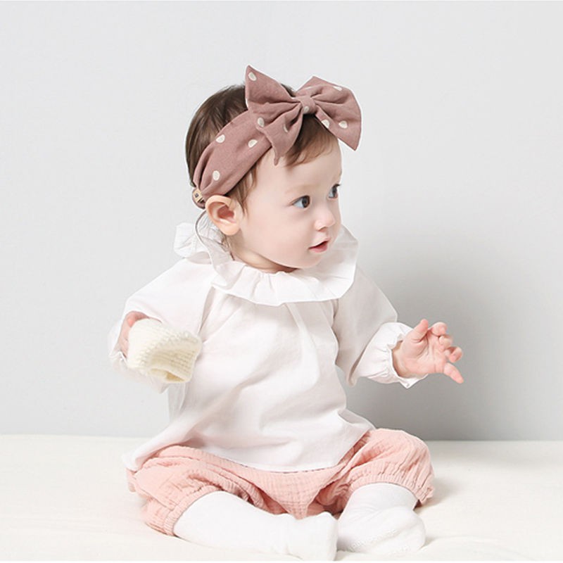 ❤XZQ-Cute Kids Girl Baby Headband Toddler Bow Flower Hair Band Headwear