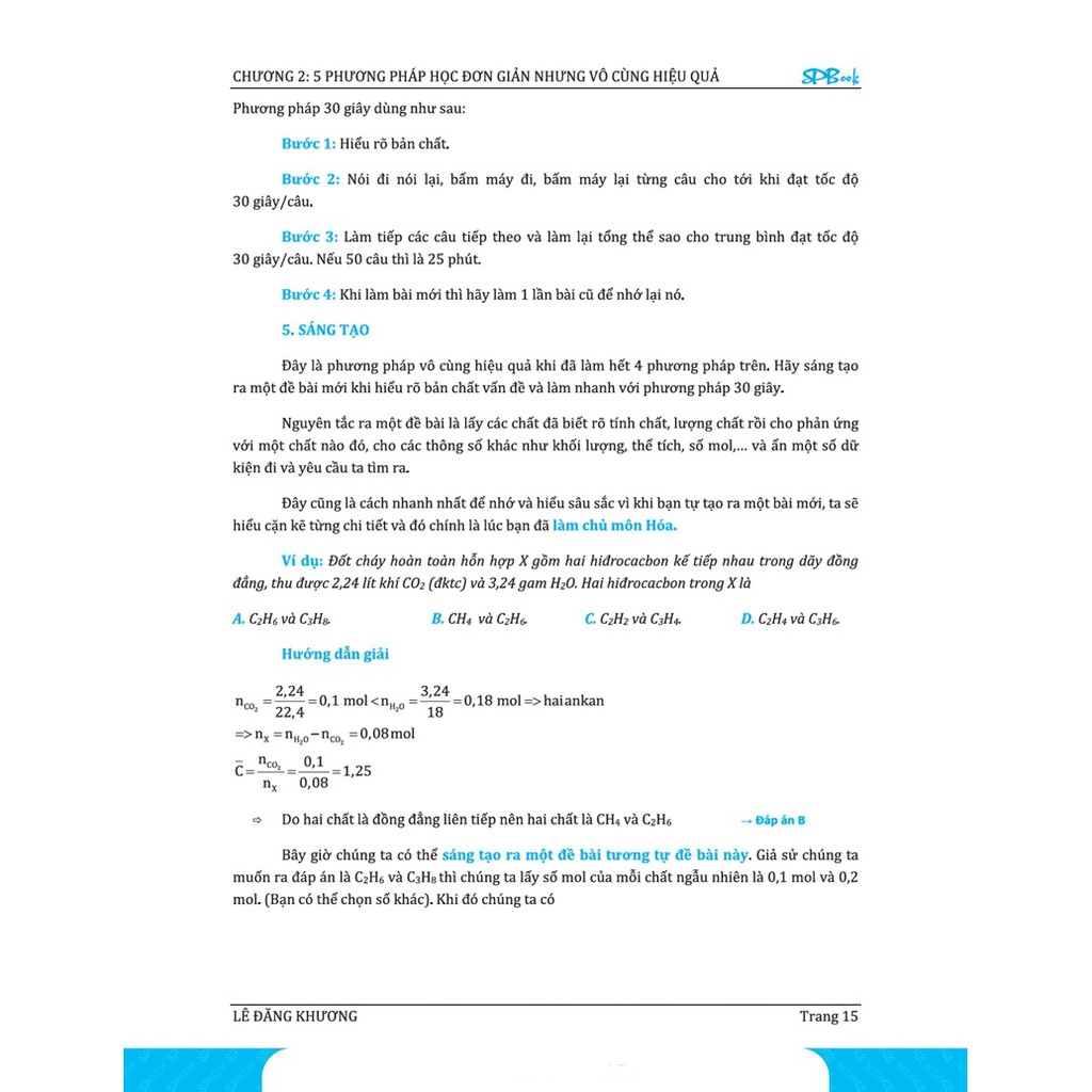 Sách - Làm chủ môn Hóa trong 30 ngày - tập 1 (Tái Bản Lần 3) Tặng Kèm Mindmap