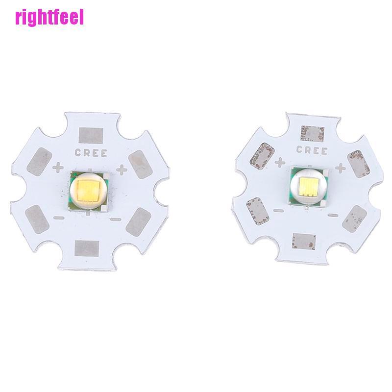 Rightfeel CREE XML2 XM-L2 10W White red green blue yellow High Power LED chip+16/20mm PCB