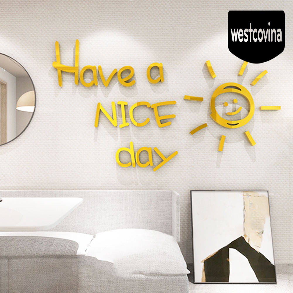 [Hot]☀ Decal Dán Tường Hình Hoa Hướng Dương 3D
