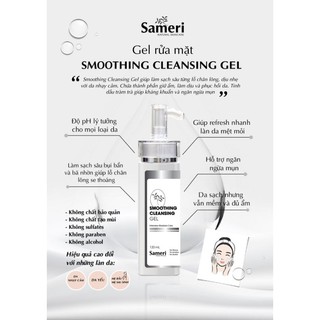 Sữa rửa mặt dạng gel Sameri - Sam Natural