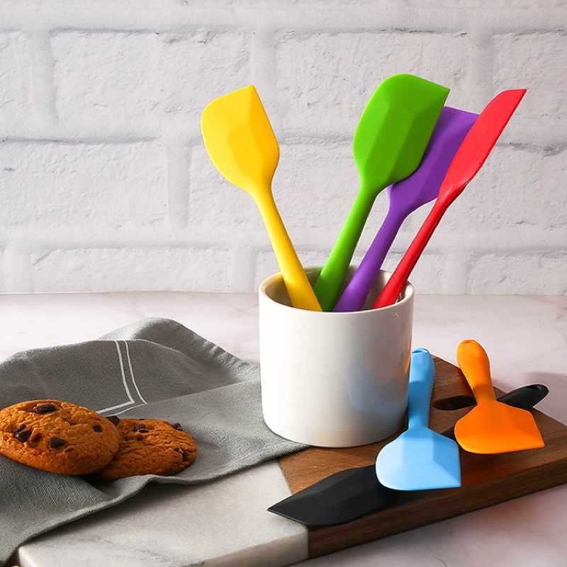 Phới silicone đa năng, spatula làm bánh và chế biến đồ ăn dặm cho bé