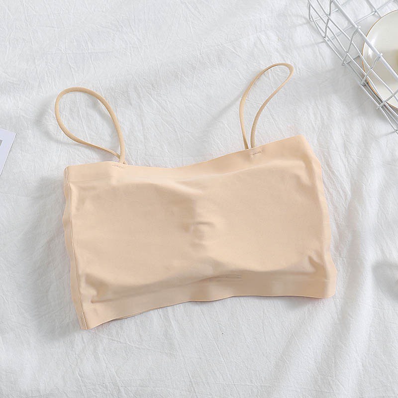 [Mã FAMARAL1 giảm 10K đơn 50K] Áo Bra Đúc Su Trơn 2 Dây Mềm Mịn A399 | BigBuy360 - bigbuy360.vn