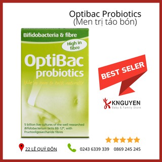 Men vi sinh OptiBac Probiotics xanh (12+) [Hàng Air]