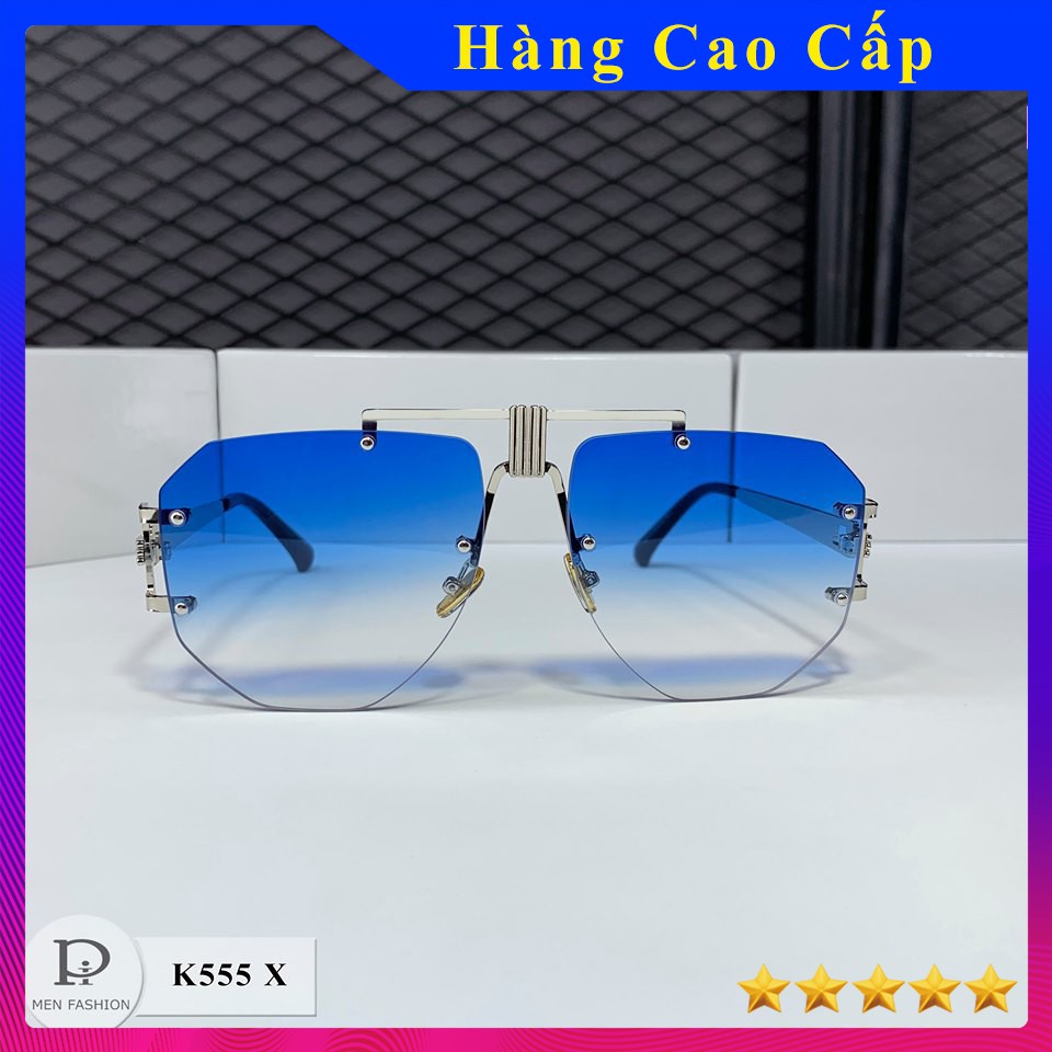 Kính thời trang nam cao cấp K555X - Fullbox
