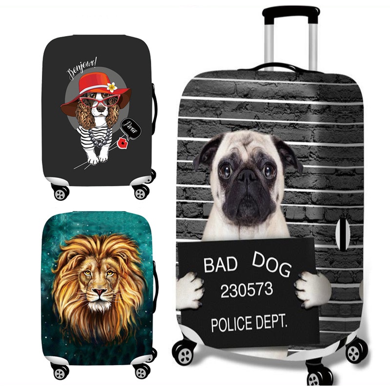 Vỏ Bọc Bảo Vệ Va Li Kéo Du Lịch 18-32inch Chất Liệu Dày Dặn Co Giãn Tốt Có Thể Giặt Sạch