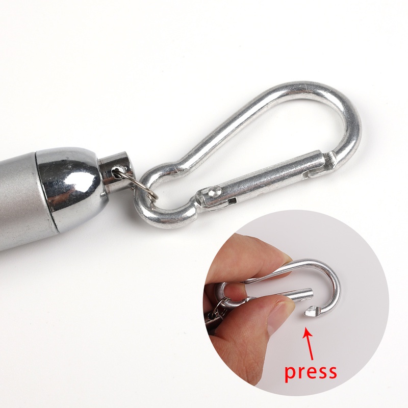 Móc khóa có đèn pin siêu sáng nhiều màu sắc chống nước chất lượng cao