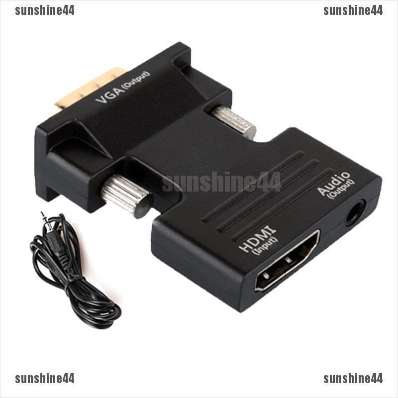 Đầu Chuyển Đổi Từ Cổng Hdmi Sang Vga Hdmi 1080p | BigBuy360 - bigbuy360.vn