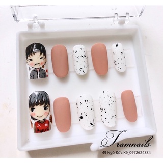 nailbox jack đom đóm màu nude cho da ngâm