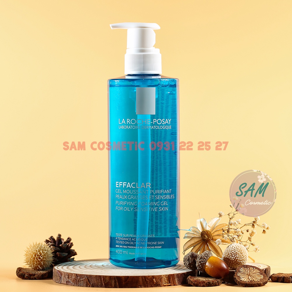 Sữa Rửa Mặt La Roche Posay Effaclar 400ml cho da dầu và da mụn nhạy cảm