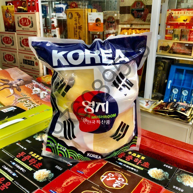 [SALE GIÁ SỐC] Nấm Linh Chi túi cờ Hàn Quốc, Túi 1Kg