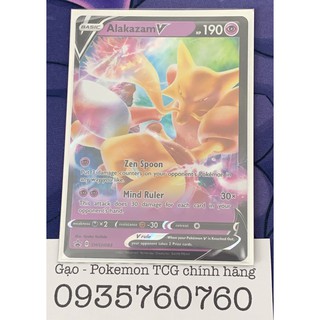 Thẻ bài Pokemon TCG : Promo Alakazam V (Alakazam V - SWSH083 - Promo) chính hãng
