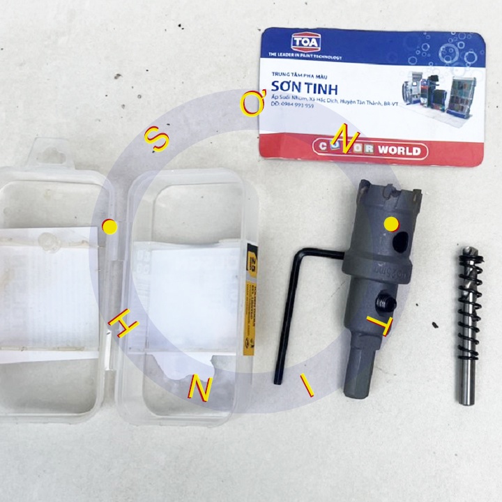 MŨI KHOAN KHOÉT SẮT THÉP, BÊ TÔNG GỖ 25mm TOLSEN 75925