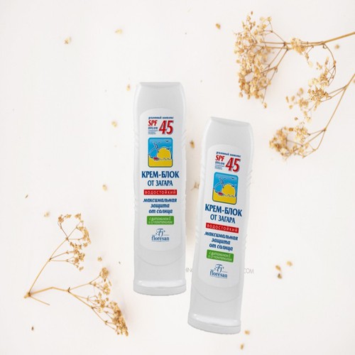 KEM CHỐNG NẮNG VẬT LÝ FLORESAN NGA 45 SPF - 125ML