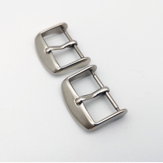 Khóa dây đồng hồ thép không gỉ 316L đúc đặc loại dày kim nhỏ hàng cao cấp