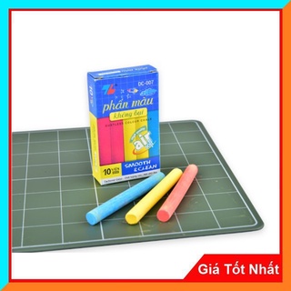 Phấn Màu Viết Bảng Không Bụi Thiên Long DC007 - Hàng Chính Hãng Chất Lượng Cao