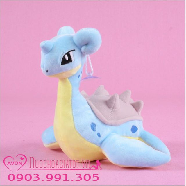 Gấu bông Pokemon Lapras 20cm tặng túi quà