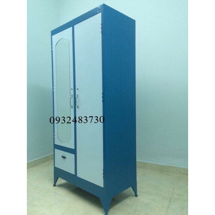 Tủ sắt áo quần rộng 90 cao 1m8