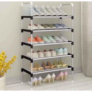 KỆ GIÀY INOX 5 TẦNG.