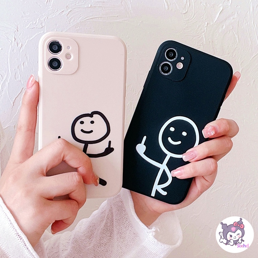 Ốp Silicon Mềm Hình Nhân Vật Hoạt Hình Đơn Giản Cho Redmi 10 9T 9A 9 Redmi Note 10s 10 8Pro Xiaomi 11 Lite Poco M3 X3Pro