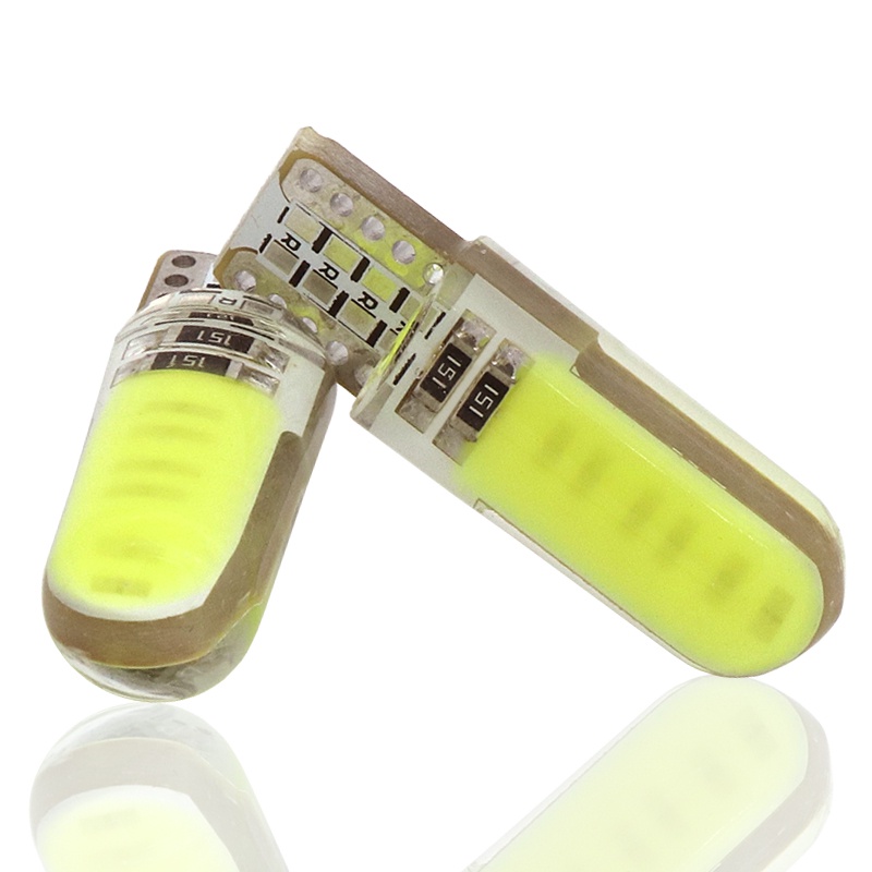 1 Đèn LED T10 W5W COB 12V 194 501 Chuyên Dụng Cho Xe Hơi