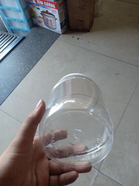 Hủ tròn nhựa Duy Tân - hai size