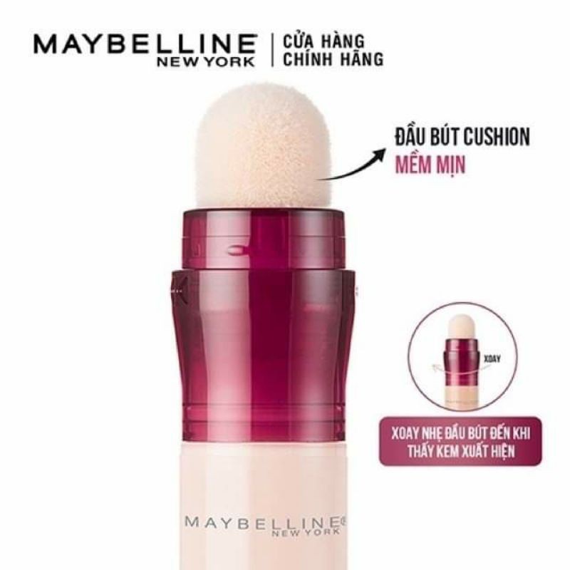 Bút cushion che khuyết điểm giảm quầng thâm Maybelline Instant Age