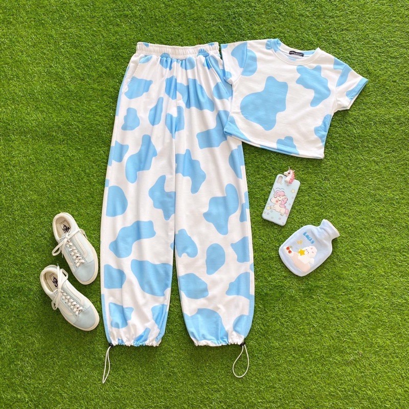 Set Bộ Bò Sữa Xinh Xắn Ảnh+Clip Thật