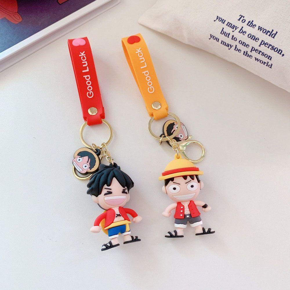 NICKOLAS Móc Khóa Hình Nhân Vật Luffy Trong Phim Hoạt Hình Nhật Bản