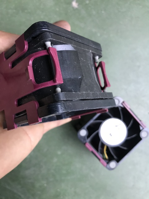 Quạt máy chủ dell delta , nidec ultraflo 12v 3.3A và 2.45A , vuông 6cm