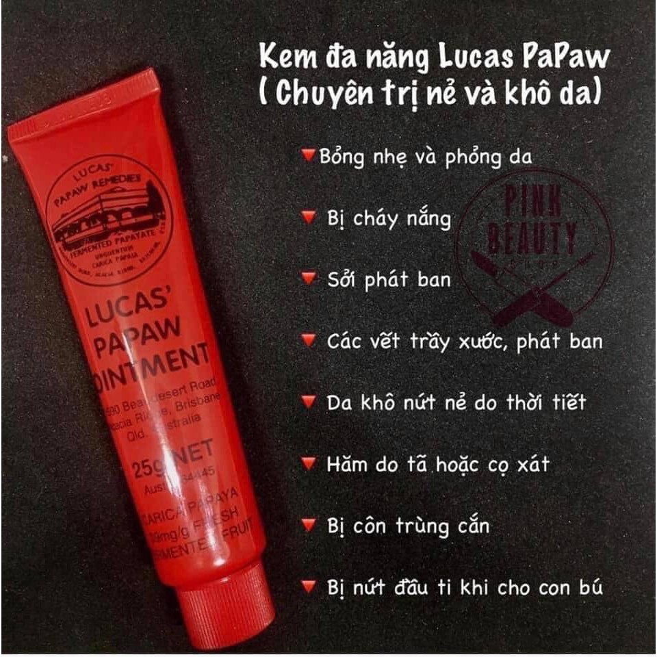 Kem đa năng Lucas' Paw paw 25G