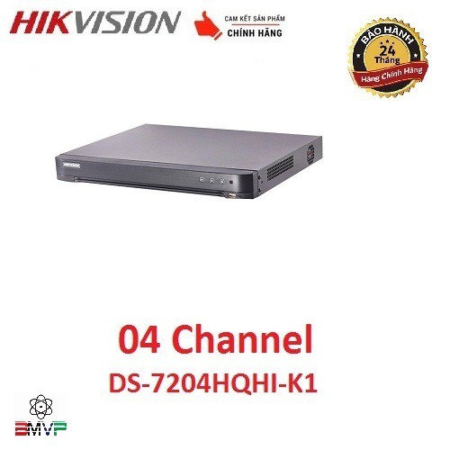 Đầu ghi hình 4 kênh Turbo HD 4.0 Hikvision DS-7204HQHI-K1 - Hàng chính hãng