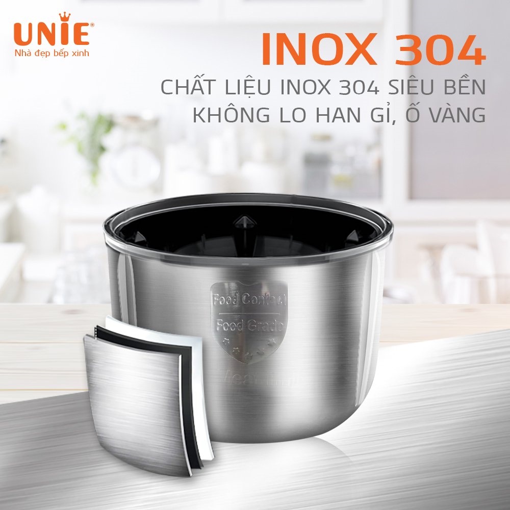 (Mã CHUT002 giảm 8%) Máy xay thịt UNIE UE-228 BH 12 tháng - Hàng chính hãng