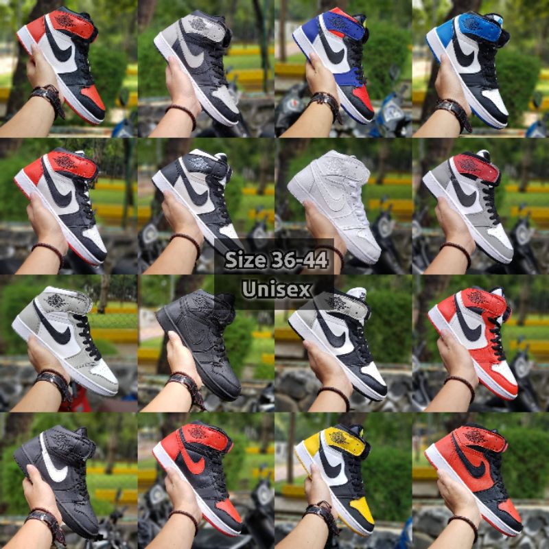 Giày Thể Thao Air Jordan 1 Cổ Cao Size 36-44 Thời Trang Cho Nam Và Nữ Giày Bóng Rổ Việt Nam Chất Lượng Cao