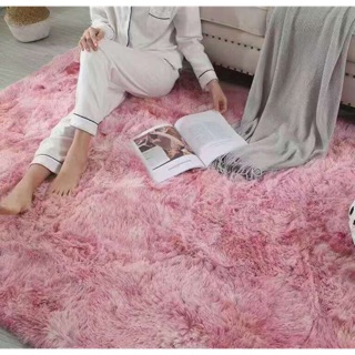 Thảm lông trải sàn chống trượt trang trí nội thất