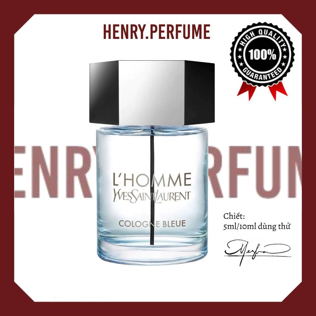 ⛅ Nước hoa YSL L'Homme Cologne Bleue EDT minisize ®️