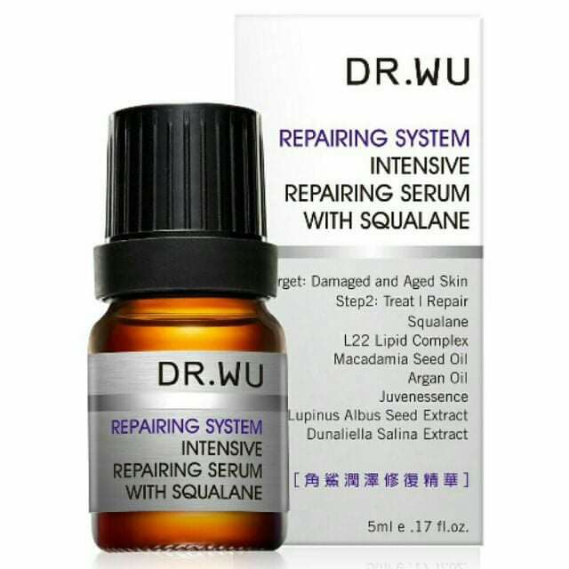 DR.WU Set phục hồi da và chống lão hóa Squalane