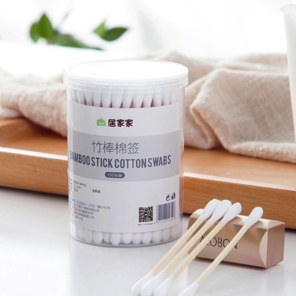 100 cây tăm bông 2 đầu tiện dụng