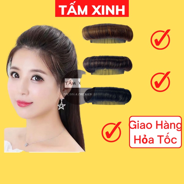 Đệm phồng tóc giả tạo kiểu tóc sang chảnh hottrend