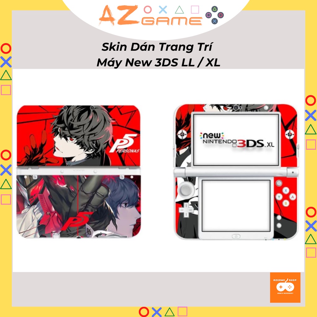 Skin Dán Trang Trí Máy New Nintendo 3DS XL LL Cao Cấp