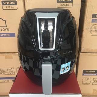 Bếp chiên không dầu lock&lock ejf361blk