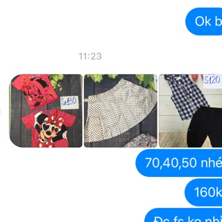 Phông cực chất & chân váy xinh iu cho bé gái