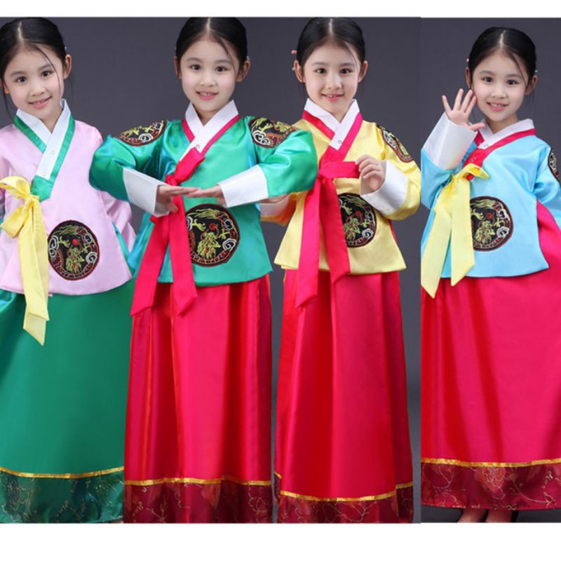 Trang Phục Hanbok Nữ Hàn Quốc, Hanbok Truyền Thống Hàn Quốc Cho Bé Gái