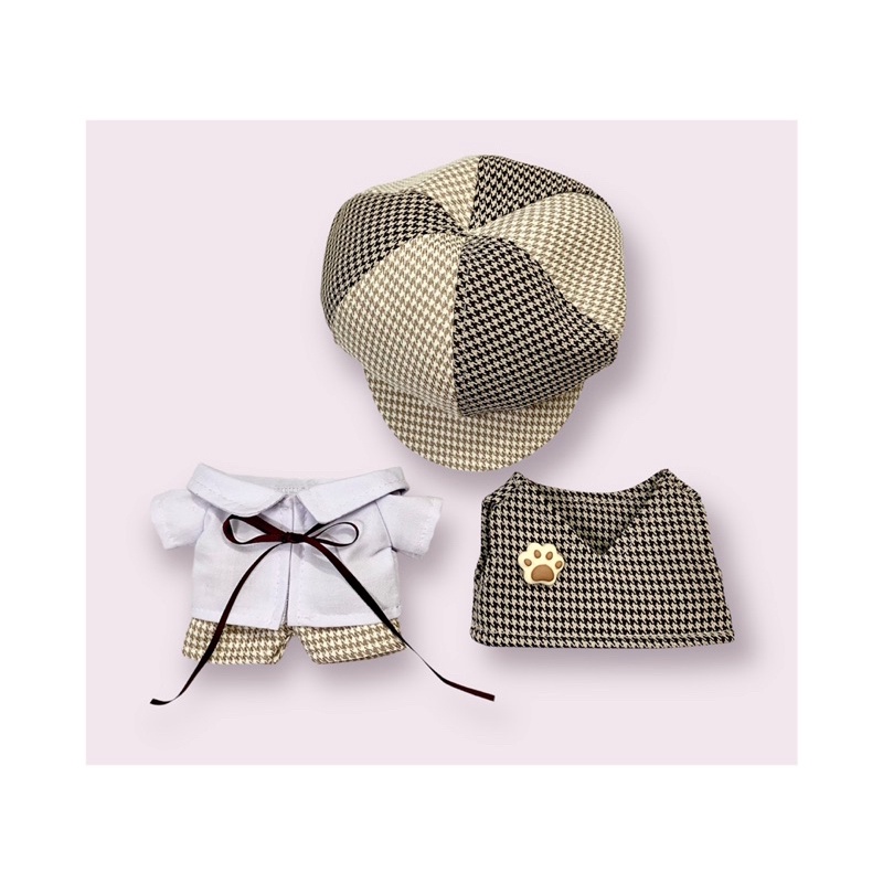 SET OUTFIT THÁM TỬ MÀU CHO DOLL