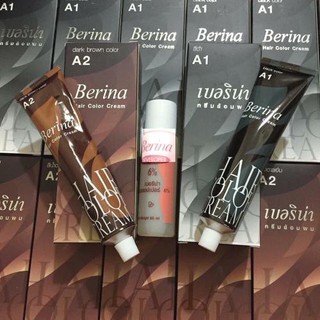 Thuốc nhuộm tóc Berina thái lan new